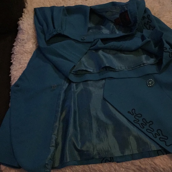 ASHRO 2 pc. Blazer and skirt 🔵⚫️🔵 - Picture 7 of 8